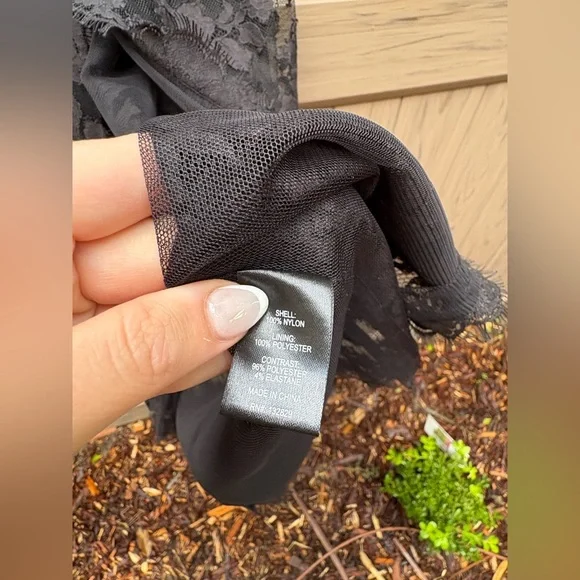 NBD Margaux Maxi Black Dress Lace New with Tags! - Picture 6 of 9